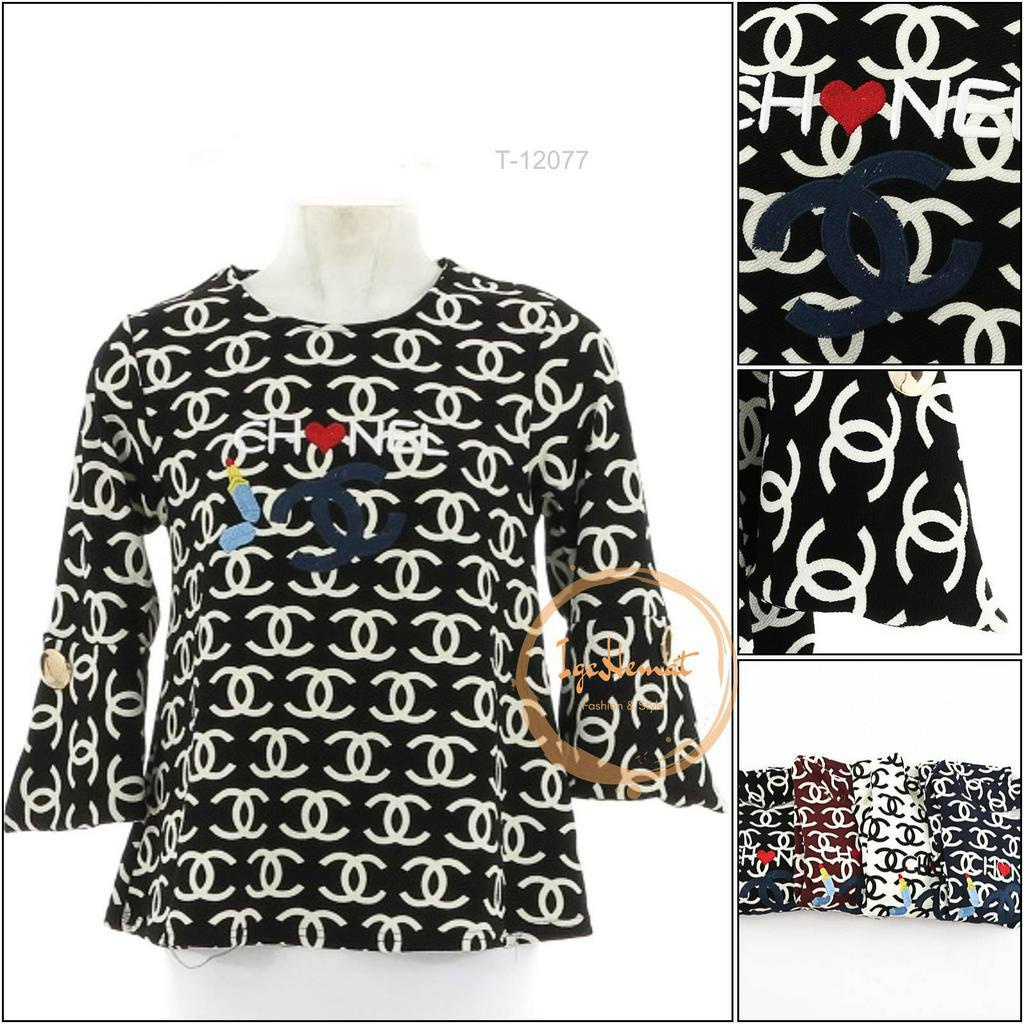 ATASAN PEREMPUAN  LENGAN PANJANG MIZZLE[T12077]