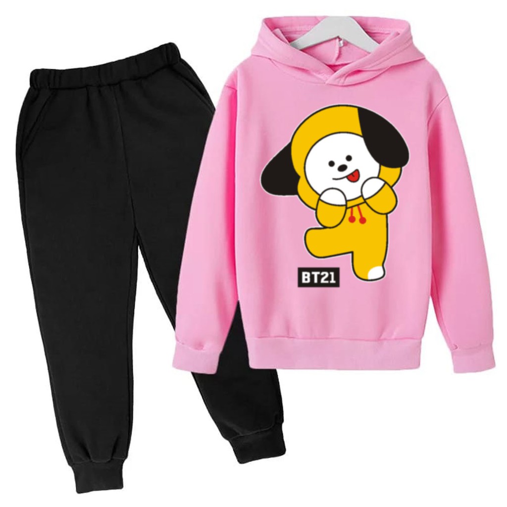 Bess - Setelan Set Jogger Wanita / Setelan Set Hoodie CIMY