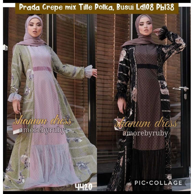 shanum dress ori amore by ruby