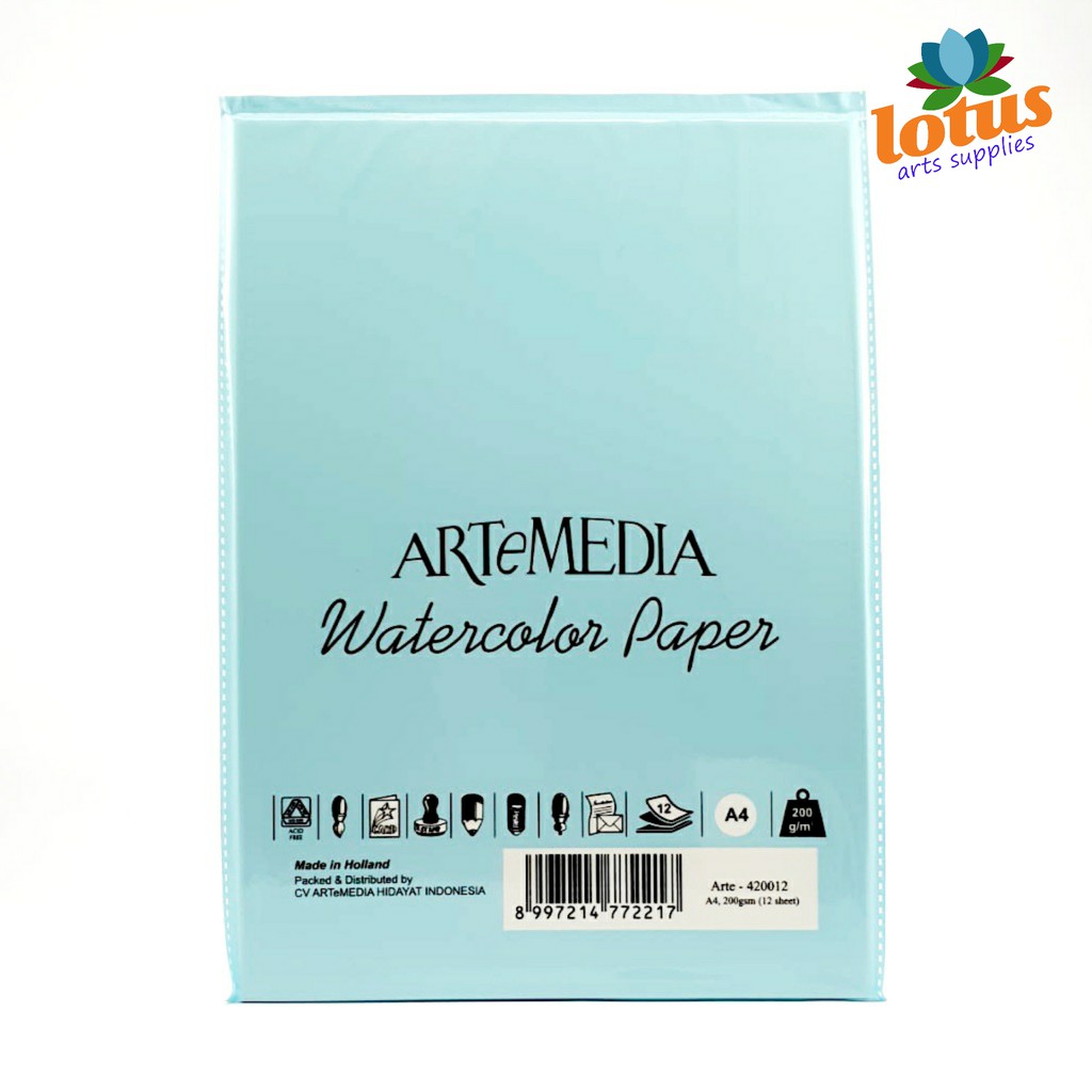 

Artemedia Watercolour Paper 200gsm A4