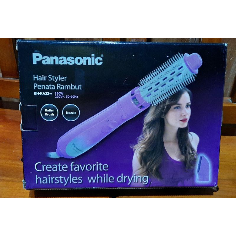 Panasonic Hair Styler EH-KA22 - Ungu