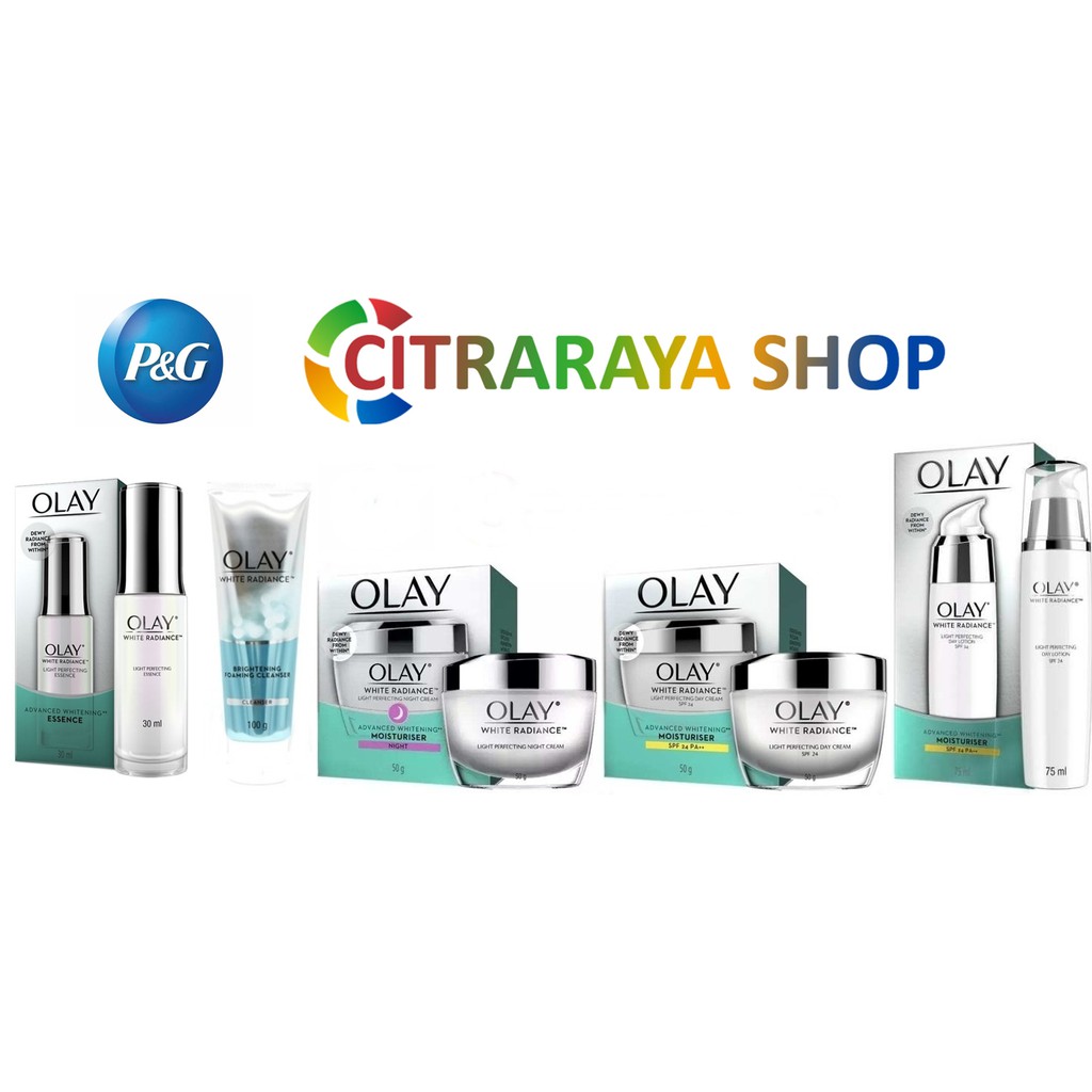 Olay Whitening Pencerah LUMINOUS ESSENCE / LOTION / DAY CREAM / NIGHT Cream / SUPER SERUM KRIM PAGI 
