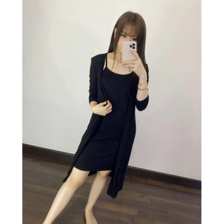 MakeGrosir - AVERINA DRESS + CARDIGAN