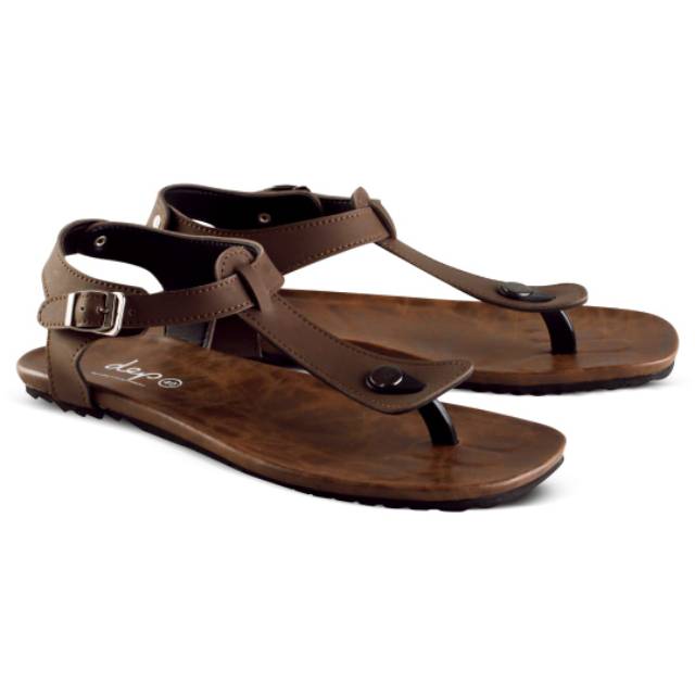 Sandal Pria Dep II Tali Belakang All Colors/Sandal Tali Pria