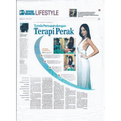 Air ion Perak - Tunda Penuaan