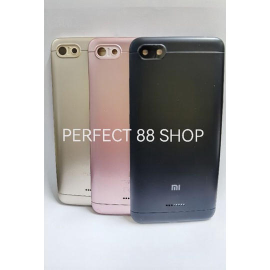 BACKDOOR XIAOMI REDMI 6A 1SIM ( SINGLE SIM) TUTUP BELAKANG XIAOMI REDMI 6A SINGLE SIM