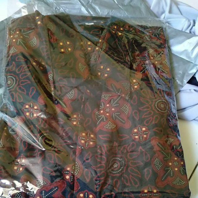 Batik Khan - Kemeja Batik Pria Lengan Panjang Motif Sidomukti By Unggul Jaya