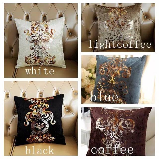 Sarung bantal sofa sarung bantal kursi sarung bantal bahan velvet sarung bantal mewah sarban kursi
