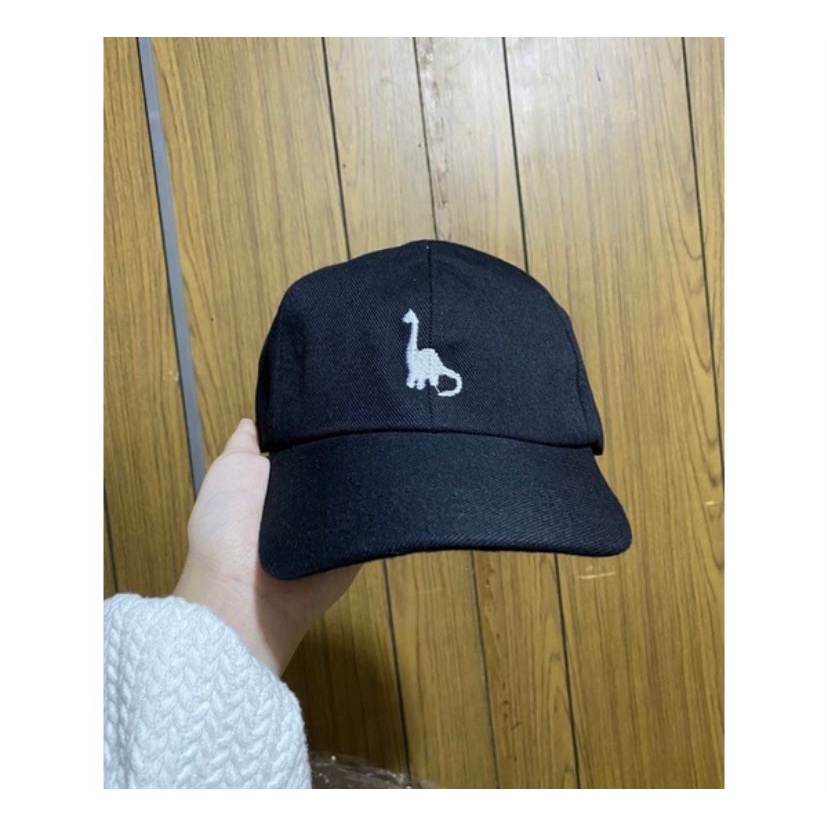 Topi Baseball Bordir Brontosaurus - Dino/Topi BISBAL bordir BRONTO dino/topi bahan denim premium/COD