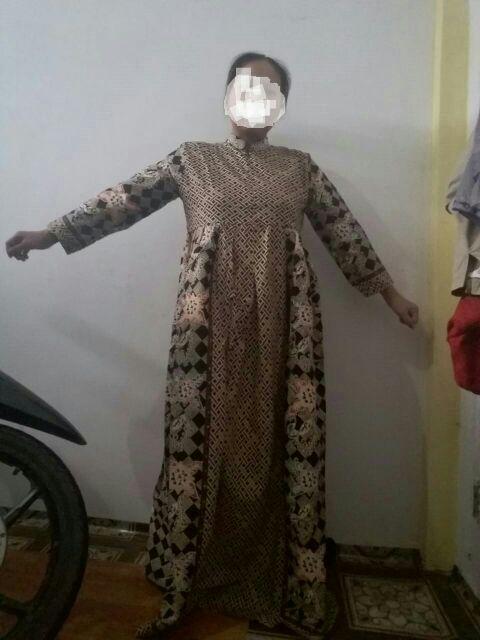 Hem Batik Kembang Catur Modern