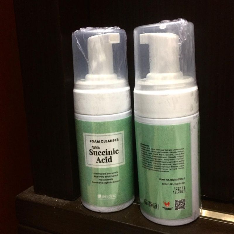 skin clinic succinic acid foam cleanser
