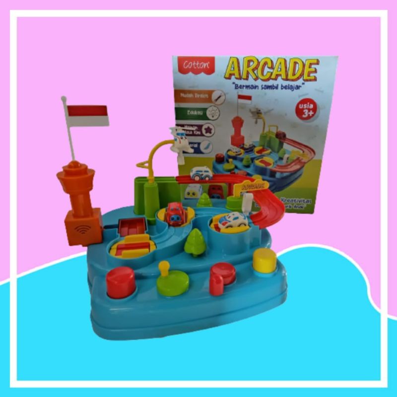 Mainan Anak Edukasi Mobil Arcade Adventure Toys