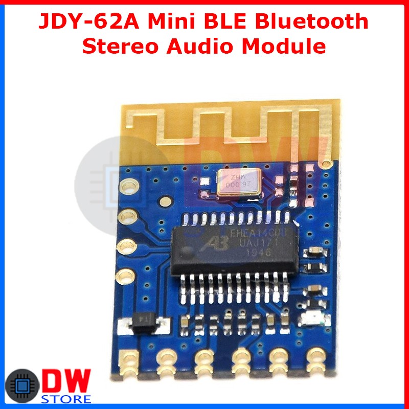 JDY-62A JDY62A BLE Mini Bluetooth Stereo Audio Wireless Module 5.0