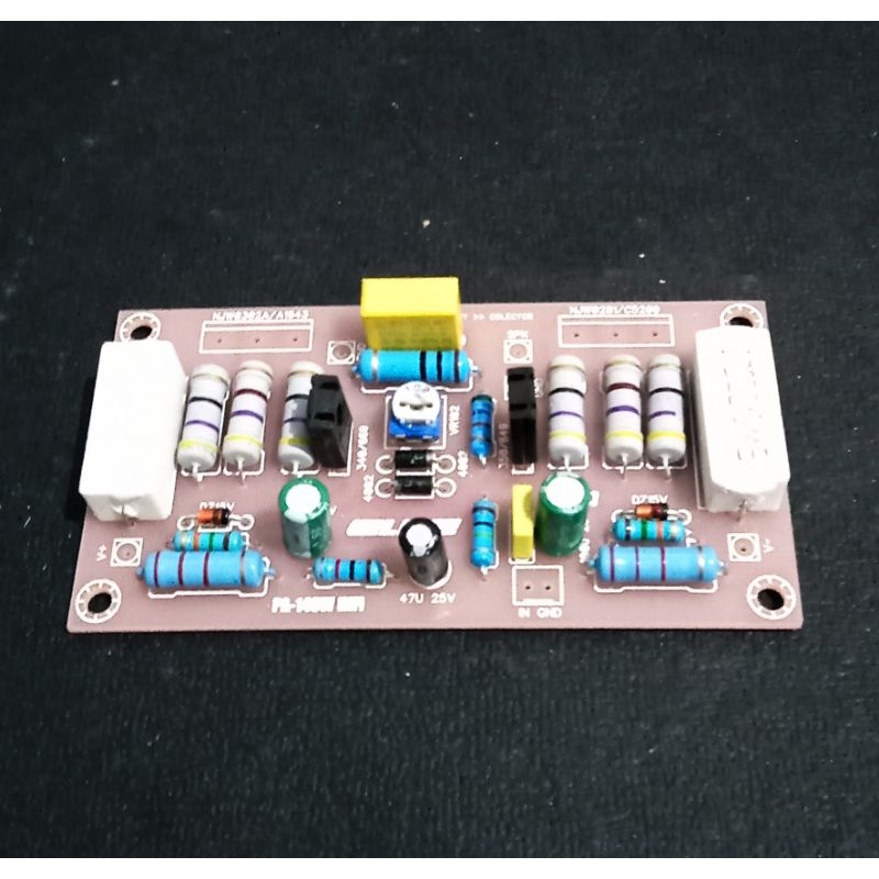 Driver Out Collector OCL Power Amplifier 700W Modif 140W Elite EL-047 PCB Fiber