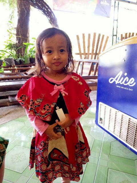 Tcb - Dress Batik Anak Karisa Usia 3-4 Tahun