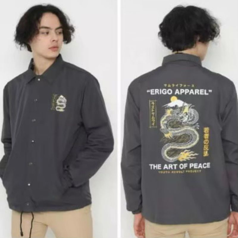 Coach Erigo Jaket Windbreaker Erigo Jaket Pria