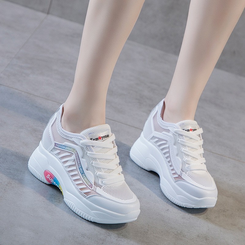 Sepatu Putih Wanita Import Perempuan Sepatu Cewek Sneakers Terbaru Olahraga Jalan Modis SP-126