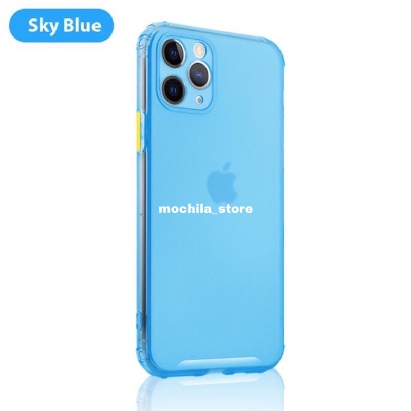 Iphone 6 6s 7 8 Plus + X XS 11 12 Pro Max Softcase TPU Tone Choise - Pelindung HP - Silikon