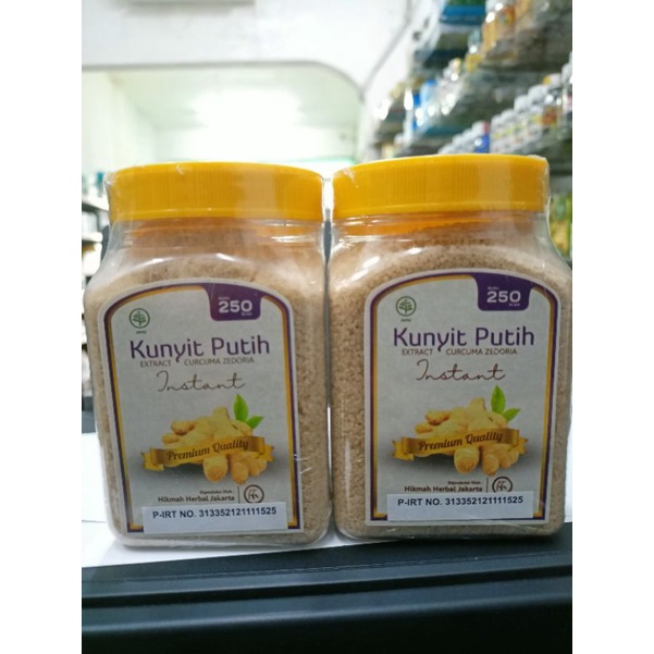 

Kunyit Putih Bubuk Instant Hikmah 250 gram