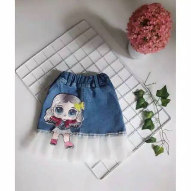 COD ROK JINS TUTU LOL LED (1) SIZE 1-12 TAHUN