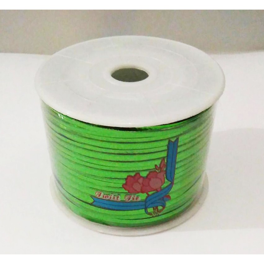 

PITA KAWAT / PARSEL KADO / SOUVENIR 100 Y WARNA HIJAU