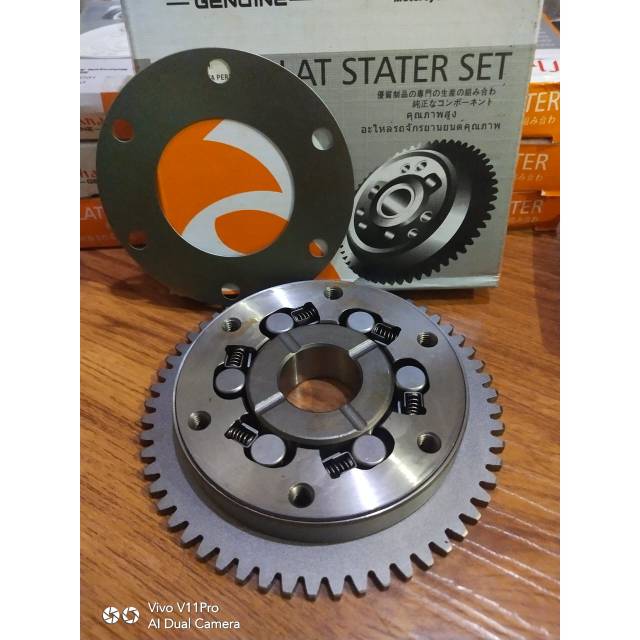 RUMAH PELOR STATER PLUS GIGI SUPRA X 125 / PLAT STATER SET SUPRA X125 / MIMIS STATER SUPRA X 125