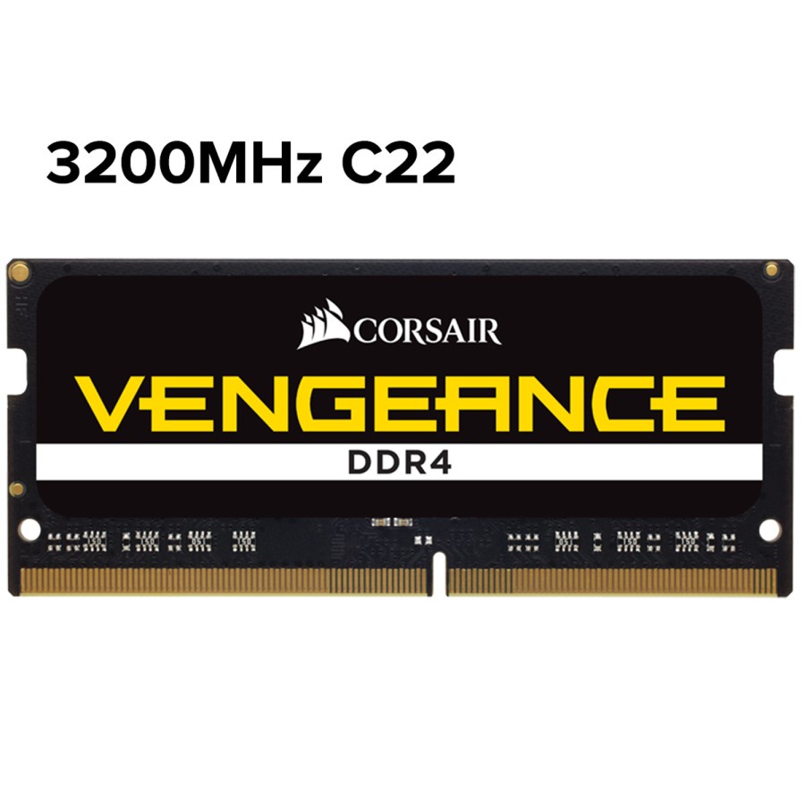 Vengeance Series 8GB 1x8GB DDR4 SODIMM 3200MHz C16