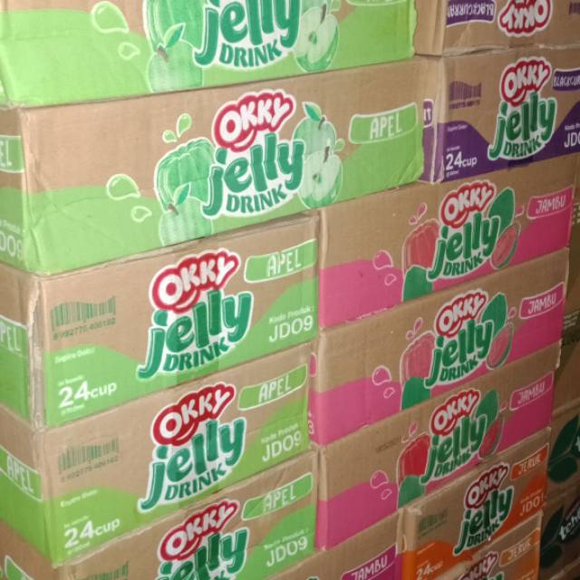 

Okky jelly drink gelas 190ml