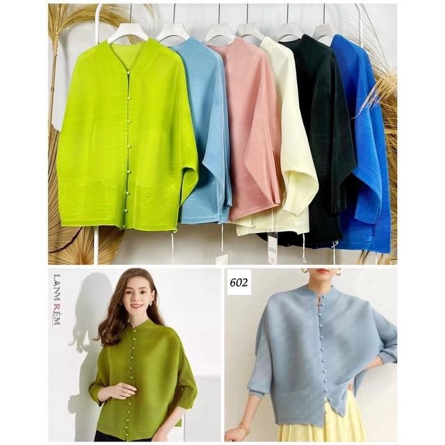 Blouse Top plisket Bangkok // Baju Atasan Wanita Mewah Prisket Pleat Pleated Pleats Premium Ukuran B