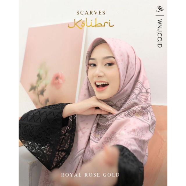 Scarves kolibri ada 5 warna - wanoja