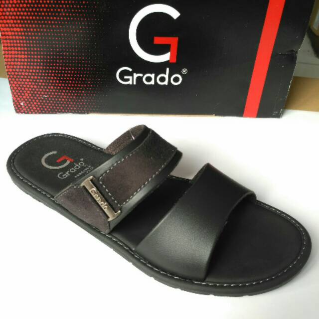 Sandal casual pria Grado 5812 Black