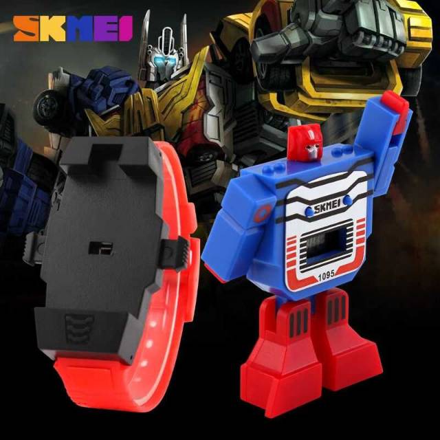 SKMEI Jam Tangan Anak bentuk Robot - DG1095