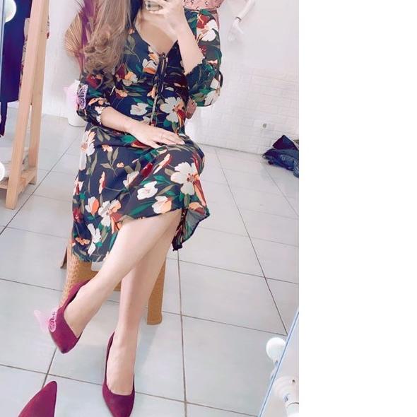 ➯ D0201 LAYLA FLORAL VINTAGE DRESS ♩