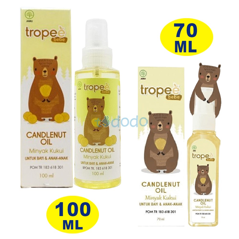 Tropee Bebe Candlenut Oil/Minyak Kemiri