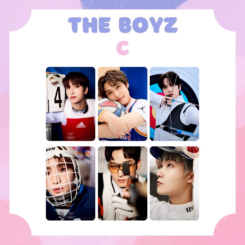 [THE BOYZ] PHOTOCARD THE BOYZ MAVERICK, THE B-ZONE, ATHLET CLUB #4 ‼️BACA DESKRIPSI‼️