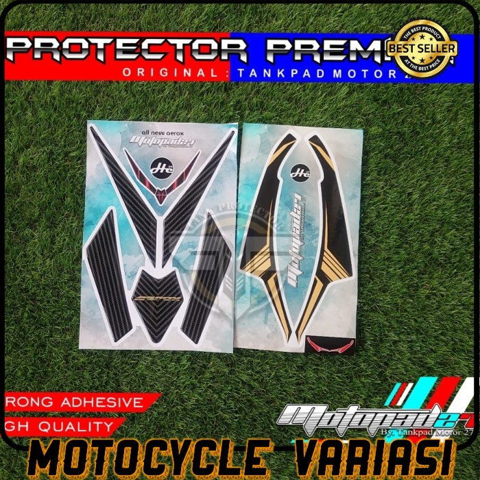 Sticker Stiker Resin Timbul Dasi Depan Winglet Yamaha New Aerox 155