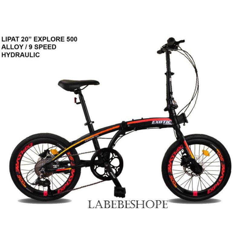 Sepeda Lipat 20" inch EXOTIC 2026 Explore 500