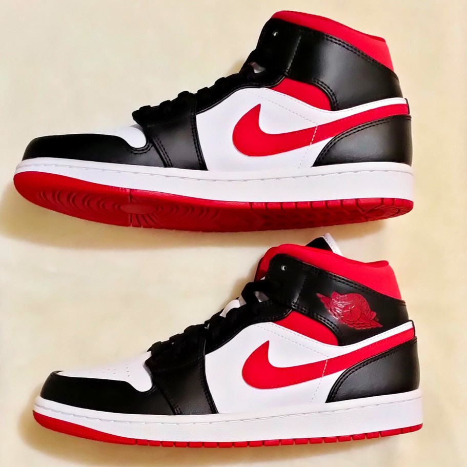 Jual AIR JORDAN 1 MID Gym Red Black White ORIGINAL 100 AUTHENTIC AIR