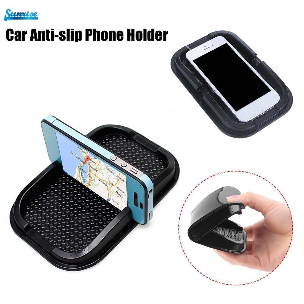 Pad Holder Handphone / Gps Universal Bahan Silikon Anti Slip Untuk Dashboard Mobil