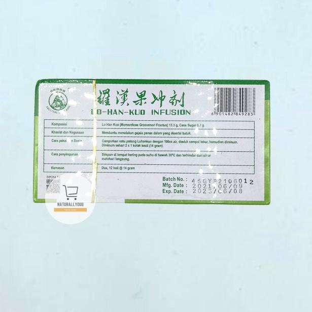 

{C-UZR> {✔> Luo Han Kuo / Lo Han Kuo Infusion Luohankuo Luohanguo Instant isi 12 premium>
