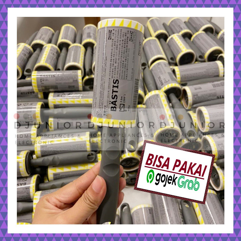 BASTIS ROLL PEMBERSIH PAKAIAN / LINT ROLLER / STICKY ROL PENGANGKAT DEBU KOTORAN BULU KUCING- LIVIN