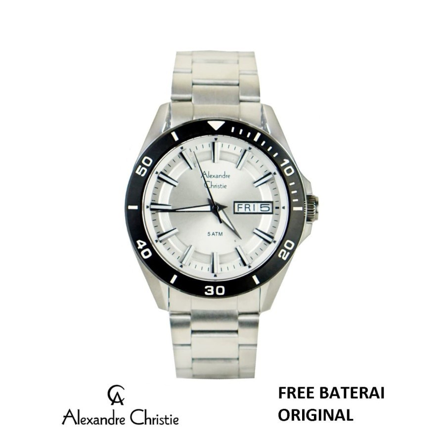 BEST SELLER !!! JAM TANGAN PRIA ALEXANDRE CHRISTIE AC 6512 / 6518 / 6670 / 6534 / 6535 ORIGINAL