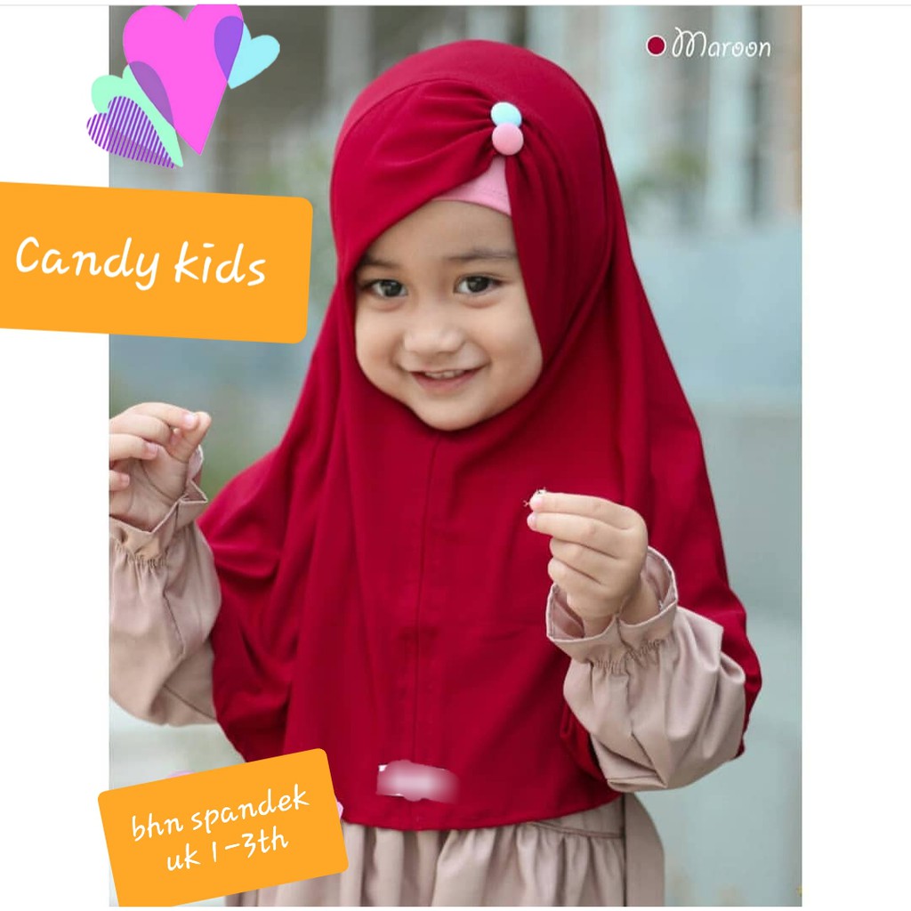 jilbab anak CANDY kerudung anak perempuan hijab anak kerudung anak hijab bayi jilbab bayi hijab anak perempuan jilbab anak tk kerudung anak paud BEST SALLER / PUSAT GROSIR CICALENGKA