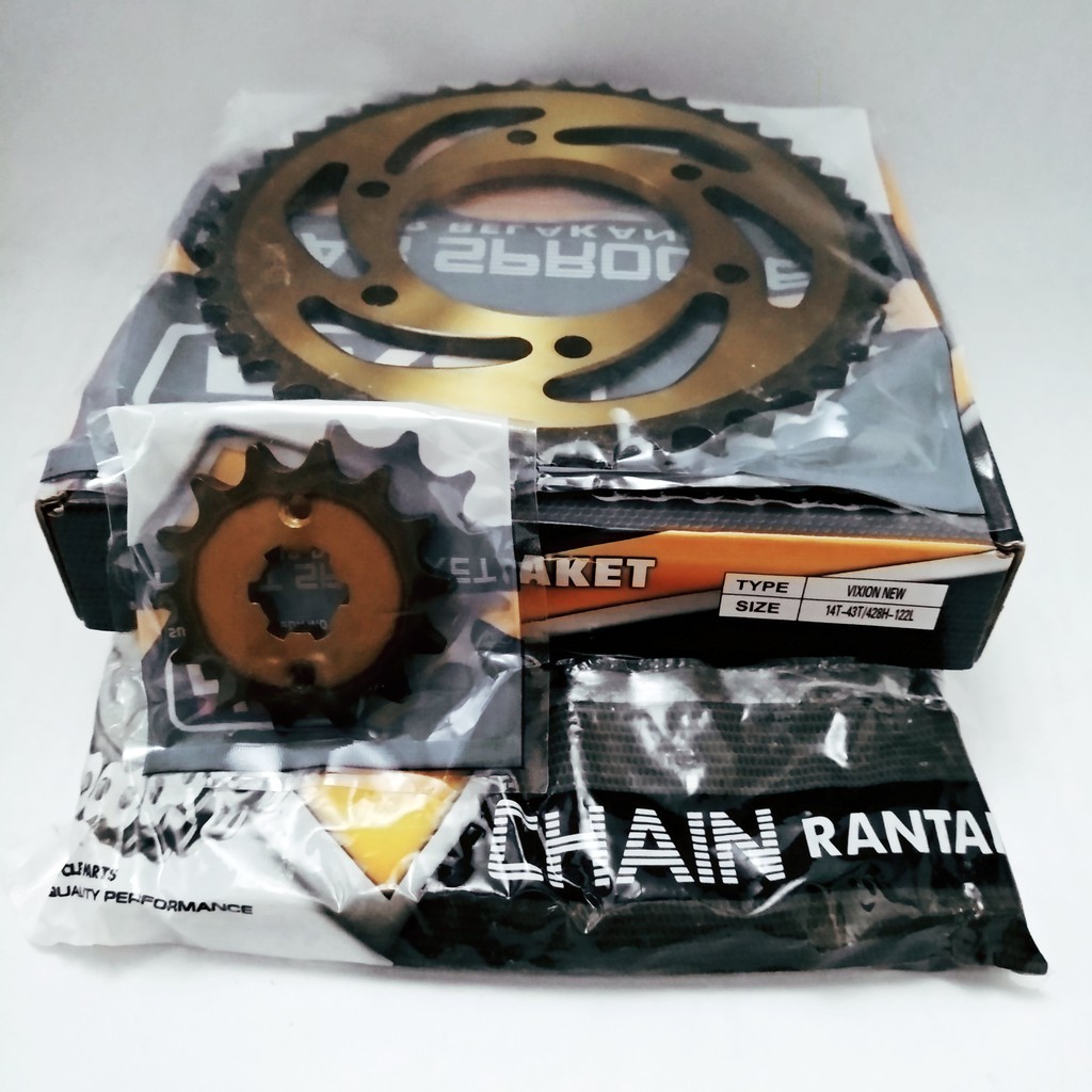 Vixion-New / Gear Paket (Drive Chain Kit) / HKC