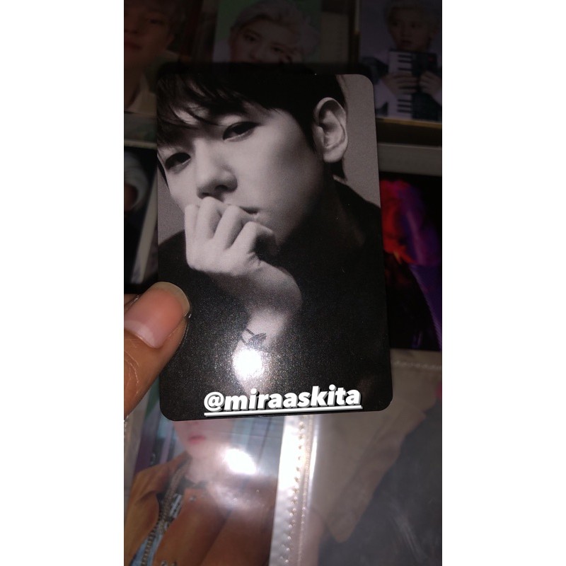 PC / Photocard Prive bracelet Baekhyun EXO