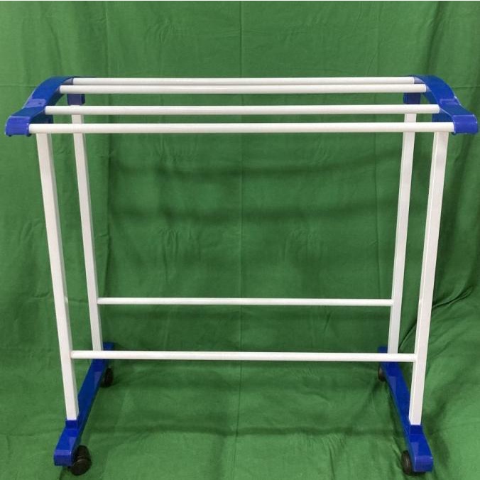 Rak Handuk / Jemuran Handuk Minimalis Plastik free Roda