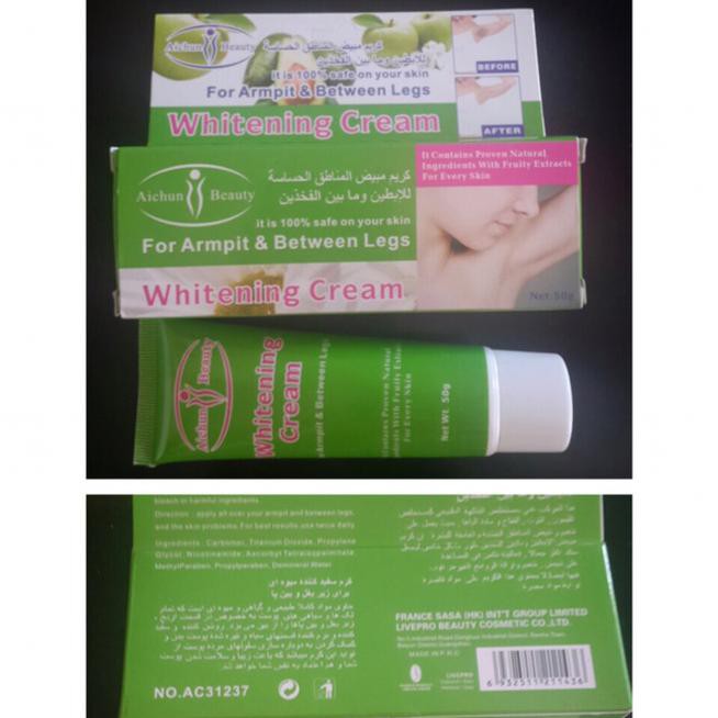 83km aichun beauty armpit whitening cream asli thailand cfne