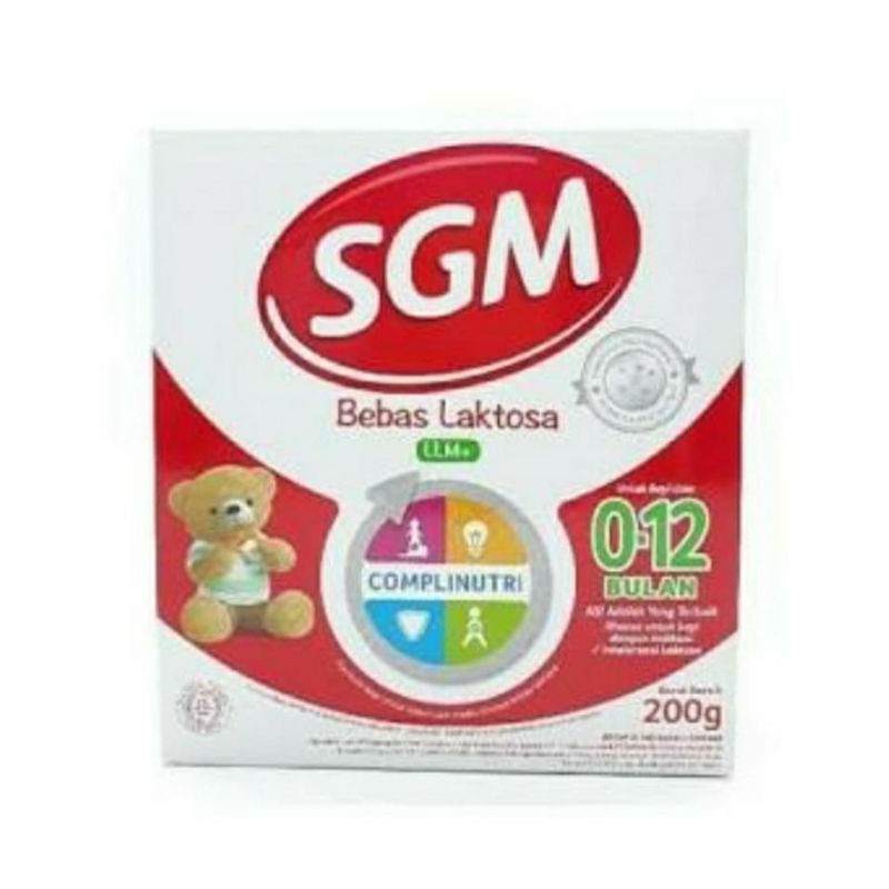 SUSU SGM LLM+(bebas laktosa) 200g