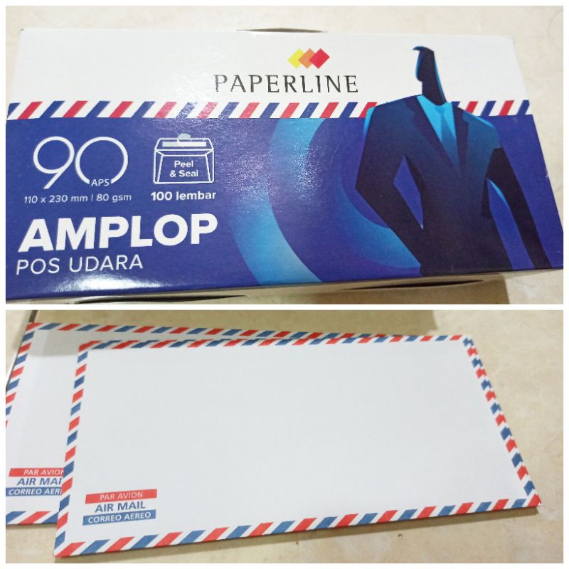 

AMPLOP AIRMAIL PAPERLINE PANJANG NO.90