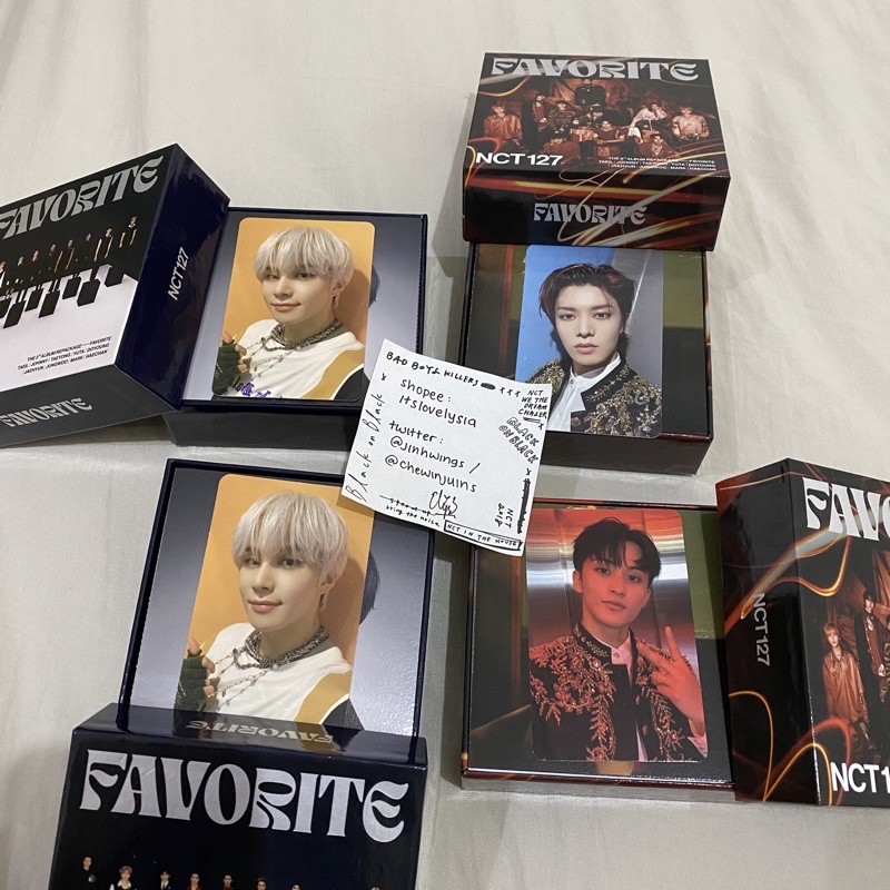 [NCT 127] Favorite kihno album pc (poetic & tragic) (Yuta Jungwoo Mark pc)